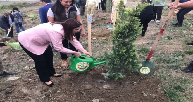 Bartın’da Cumhuriyetin 100. yılı dolayısıyla hatıra ormanı oluşturuldu