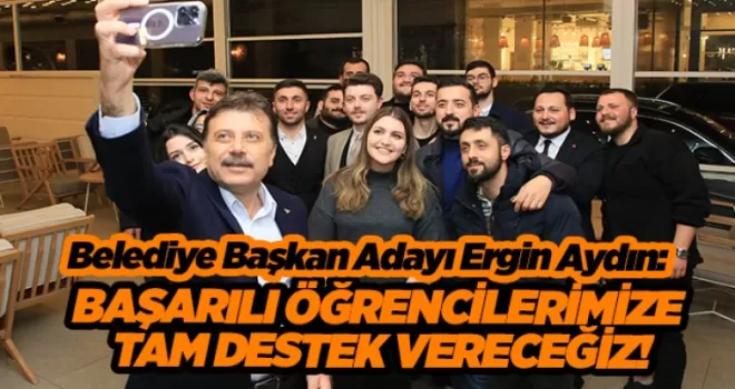 BAŞARILI ÖĞRENCİLERİMİZE TAM DESTEK VERECEĞİZ!