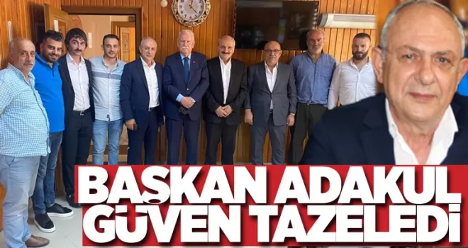Başkan Adakul Güven Tazeledi