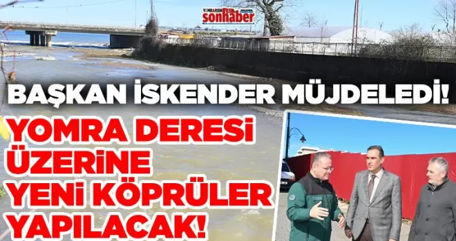 Başkan Aydoğan İskender müjdeledi!