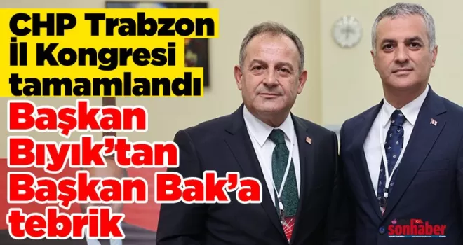 Başkan Bıyık’tan Başkan Bak’a tebrik