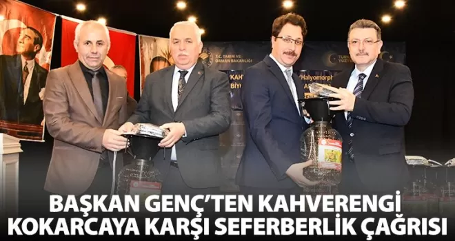 BAŞKAN GENÇ’TEN KAHVERENGİ KOKARCAYA KARŞI SEFERBERLİK ÇAĞRISI