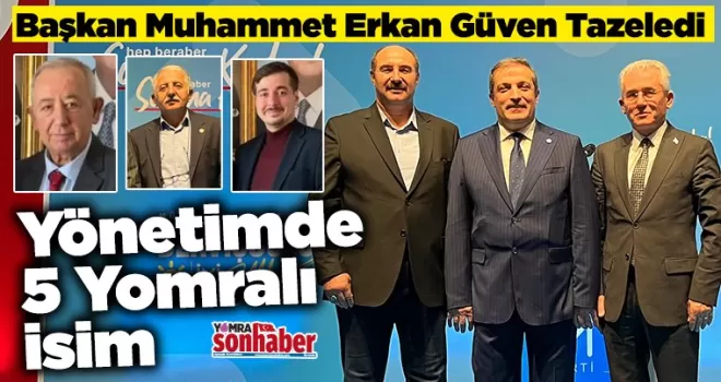 Başkan Muhammet Erkan Güven Tazeledi