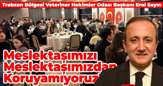 Başkan Sayın ‘Meslektaşımızı Meslektaşımızdan Koruyamıyoruz!’
