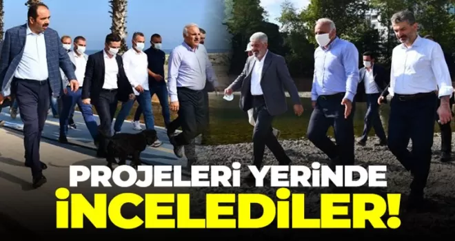Başkan Zorluoğlu projeleri yerinde inceledi!