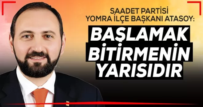 Başlamak Bitirmenin Yarısıdır