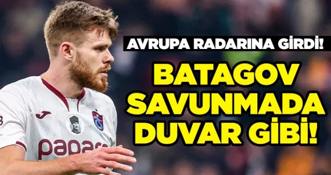 Batagov Savunmada Duvar Gibi! 