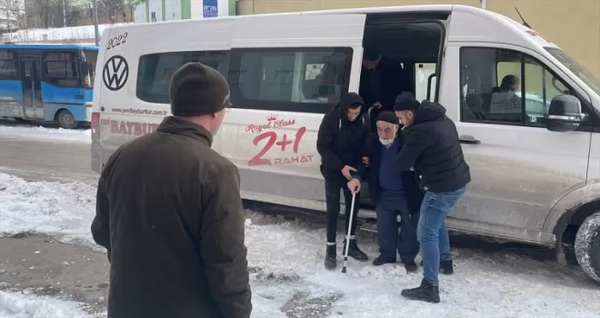 Bayburt’a getirilen 57 depremzede aparta yerleştirildi