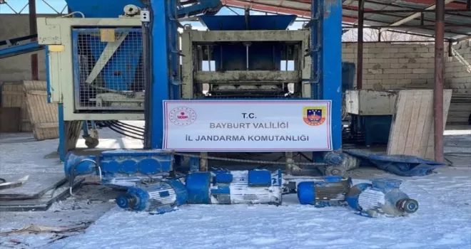 Bayburt’ta dinamo motoru hırsızlığı iddiasıyla bir kişi tutuklandı