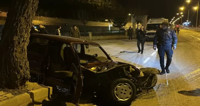 Bayburt’ta trafik kazasında bir kişi öldü, bir kişi yaralandı