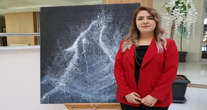 Bayburt'ta "Varlık ve Yokluk" konulu resim sergisi açıldı