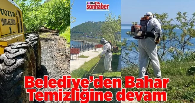 Belediye’den çalışmalara devam