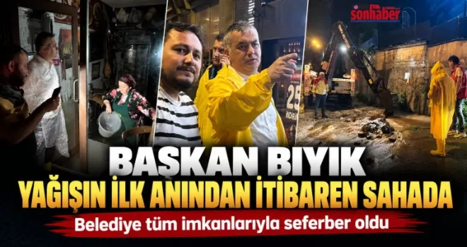 Belediye tüm imkanlarıyla seferber oldu