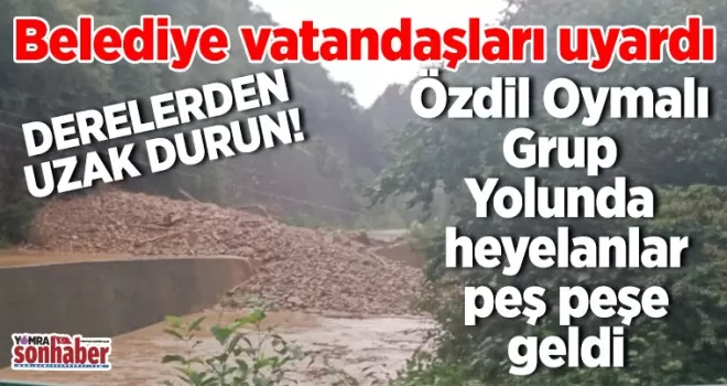 Belediye vatandaşları uyardı