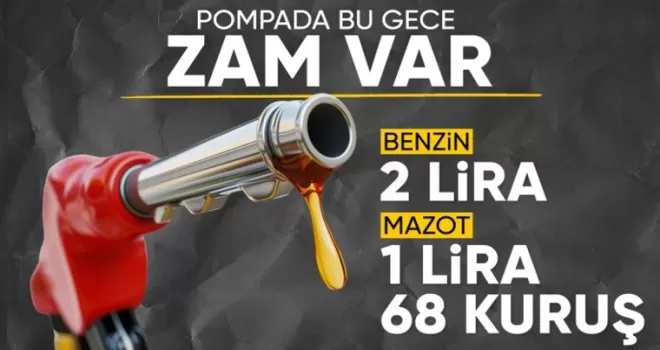 Benzin ve motorine zam geliyor