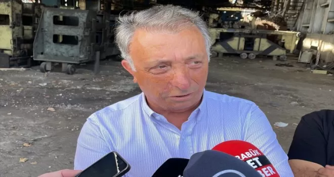 Beşiktaş Başkanı Çebi, Karabük'te gündemi değerlendirdi: