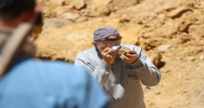 Bilim insanları Bayburt’taki doğal kehribar rezervini inceledi