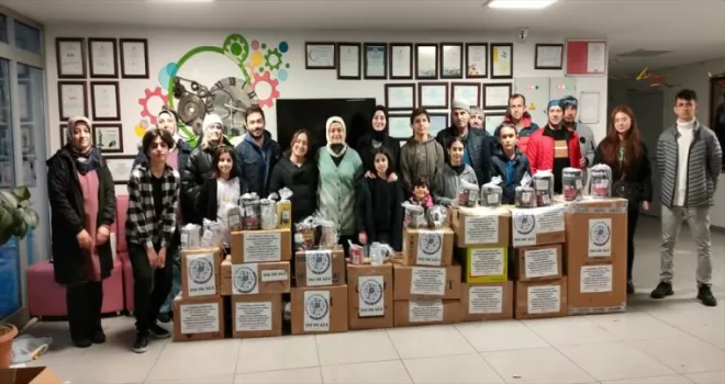 BİLSEM’den depremzedeler için “yürekleri ısıtan“ üretim