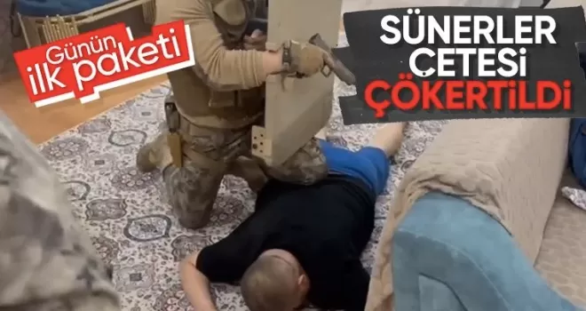 Bir suç örgütü daha çökertildi! 