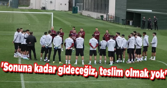 Bjelica oyuncularını böyle uyardı! ’Sonuna kadar gideceğiz, teslim olmak yok’