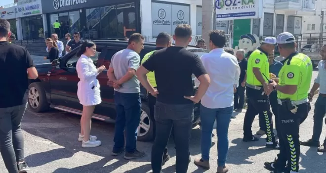 Bolu’da cipin çarptığı kadın yaralandı