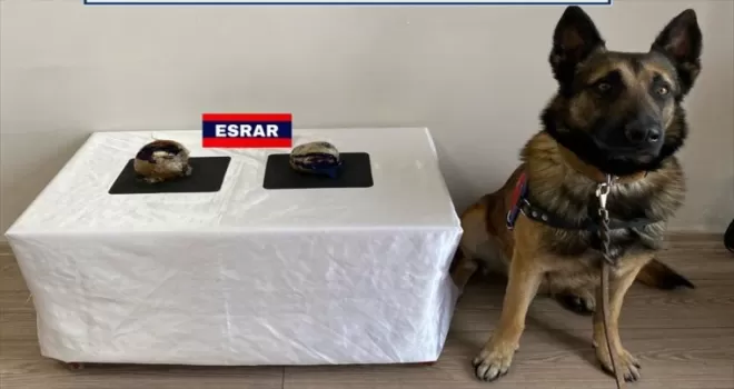 Bolu'da cips kutusunda 500 gram esrar ele geçirildi
