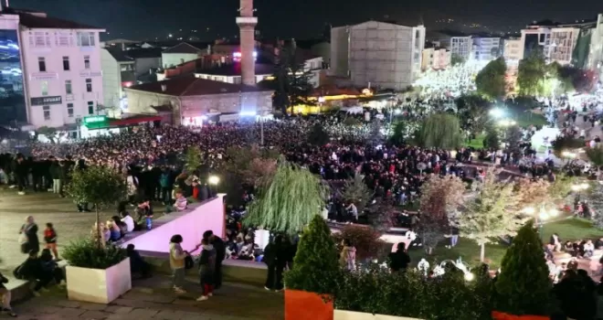 Bolu’da gençlik konseri düzenlendi