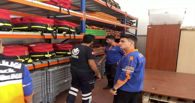 Bolu'da göreve yeni başlayan AFAD personeline eğitim veriliyor