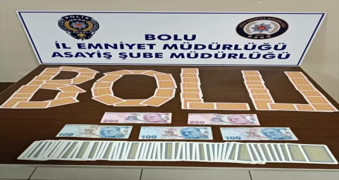 Bolu’da kumar oynayan 7 kişiye adli ve idari işlem uygulandı