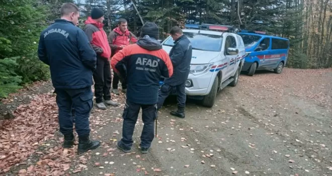Bolu’da mantar ararken kaybolan kişiyi arama çalışması başladı