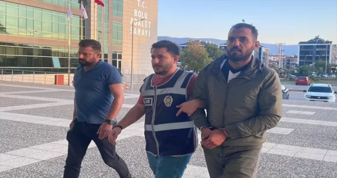 Bolu’da motosiklet çaldıkları iddiasıyla yakalanan 2 şüpheli tutuklandı