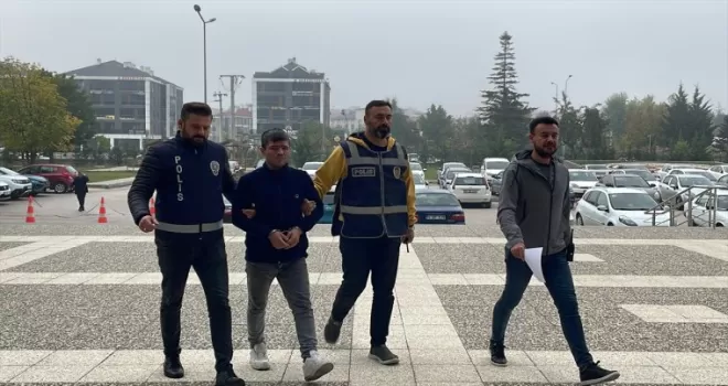 Bolu’da otomotiv malzemesi çalan şüpheli suçüstü yakalandı
