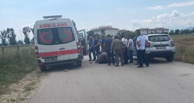 Bolu’da silahlı saldırıya uğrayan kişi yaralandı