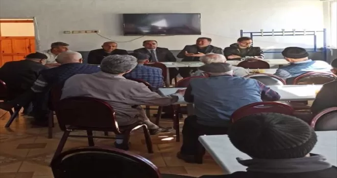 Bolu'da Tarım ve Orman Müdürlüğü yetkilileri üreticilerle buluştu