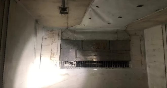 Bolu'da tırın gizli bölmesinde 24 düzensiz göçmen yakalandı