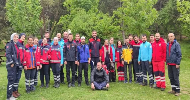 Bolu’da UMKE personeline dağcılık eğitimi verildi
