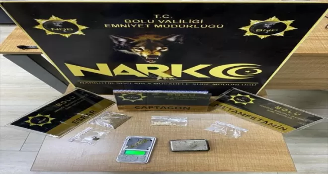 Bolu'da uyuşturucu operasyonunda 2 kişi yakalandı