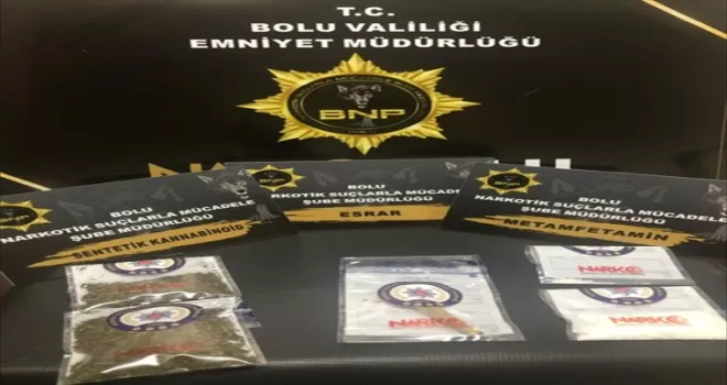 Bolu’da uyuşturucu operasyonunda iki şüpheli tutuklandı