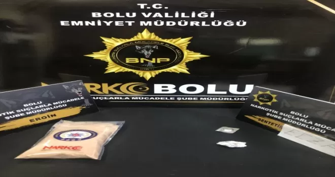 Bolu’da uyuşturucuyla yakalanan 3 zanlı tutuklandı