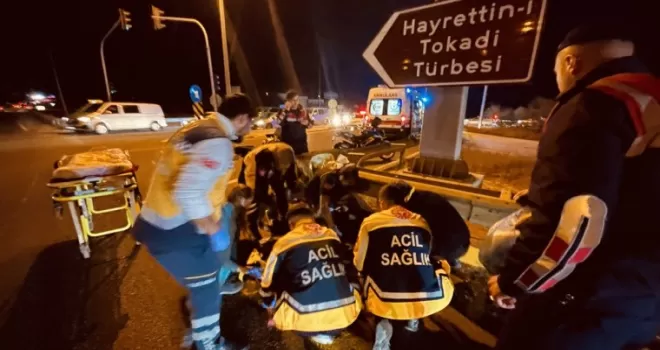 Bolu Dağı’nda 2 motosikletin çarpışması sonucu 3 kişi yaralandı