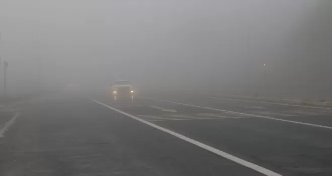 Bolu Dağı'nda sis etkili oluyor