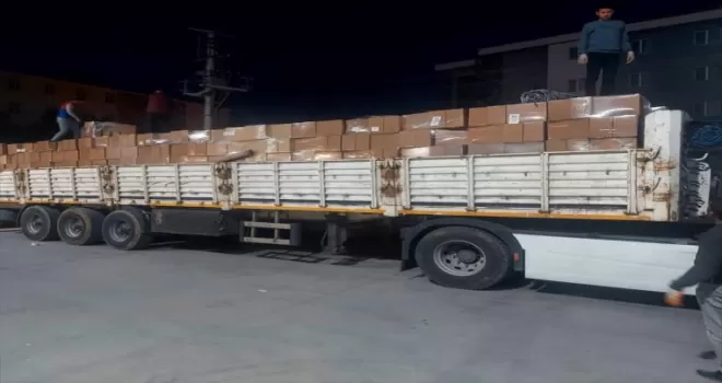 Bolu’dan depremzedelere ramazan yardımı