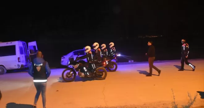 Boyabat panayır alanında genel asayiş ve huzur uygulaması yapıldı
