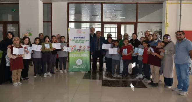 Boyabat’ta 7. Çocuk Kitapları Günleri başladı