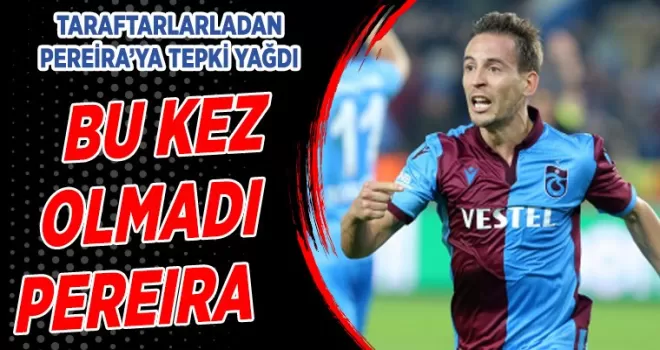 Bu kez yakışmadı Pereira! Kısa sürede tepki yağdı