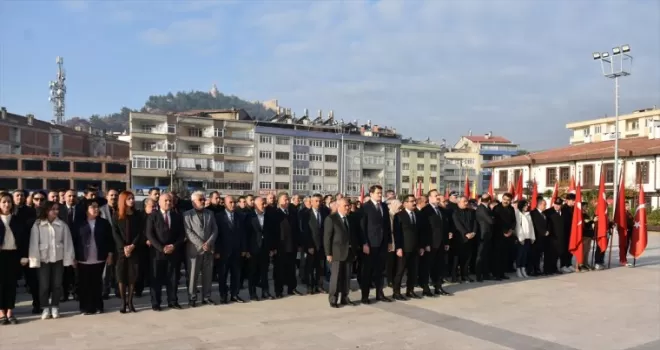 Büyük Önder Atatürk Boyabat ilçesinde anıldı