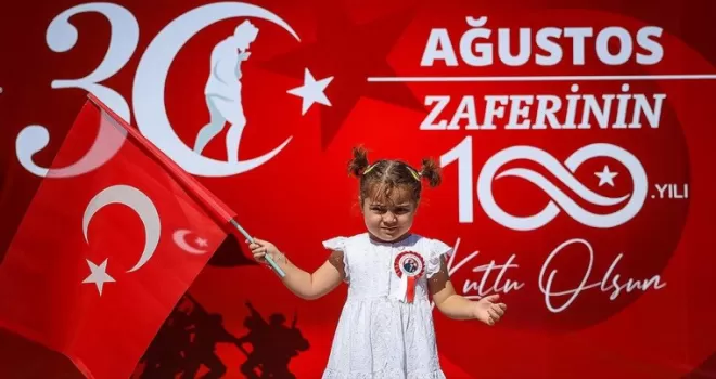 Büyük Zafer'in 100. yılı coşkuyla kutlanıyor