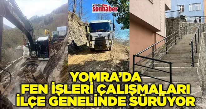  Çalışmalar İlçe Genelinde Sürüyor