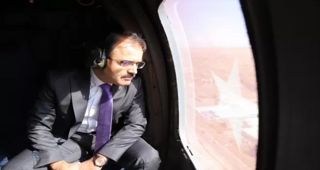 Çankırı'da helikopter destekli trafik denetimi