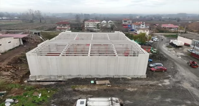 Çarşamba’da Atık Getirme Merkezinde sona yaklaşıldı